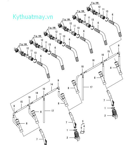 Ống và đế cọc